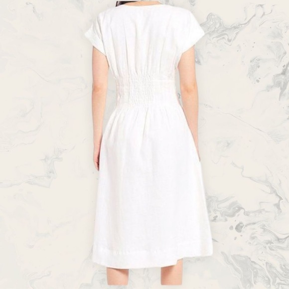 Antonio Melani Linen Ellie Button Down Dress - Picture 2 of 9